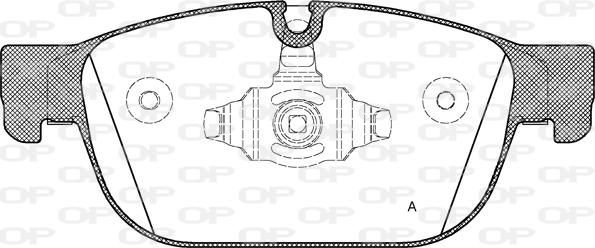 Open Parts BPA1696.00 - Bremžu uzliku kompl., Disku bremzes ps1.lv