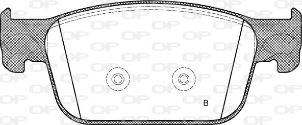 Open Parts BPA1692.01 - Bremžu uzliku kompl., Disku bremzes ps1.lv