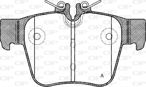 Open Parts BPA1697.00 - Bremžu uzliku kompl., Disku bremzes ps1.lv