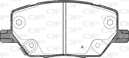 Open Parts BPA1640.02 - Bremžu uzliku kompl., Disku bremzes ps1.lv