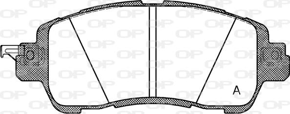 Open Parts BPA1656.04 - Bremžu uzliku kompl., Disku bremzes ps1.lv