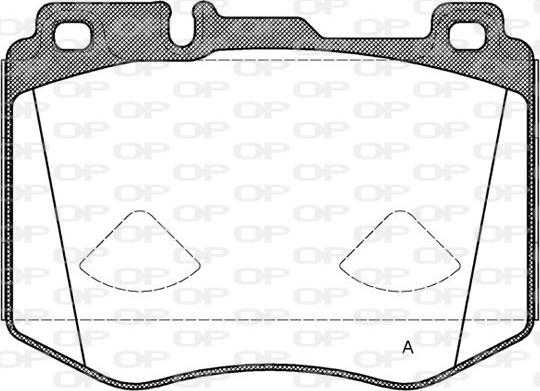 Open Parts BPA1604.00 - Bremžu uzliku kompl., Disku bremzes ps1.lv