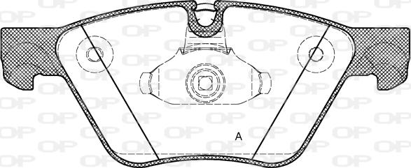 Open Parts BPA1052.30 - Bremžu uzliku kompl., Disku bremzes ps1.lv