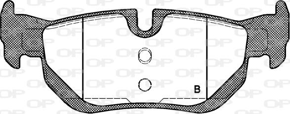 Open Parts BPA1145.00 - Bremžu uzliku kompl., Disku bremzes ps1.lv