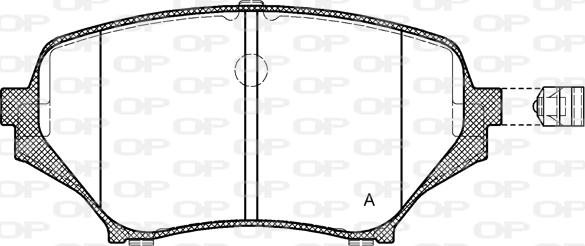 Open Parts BPA1189.01 - Bremžu uzliku kompl., Disku bremzes ps1.lv