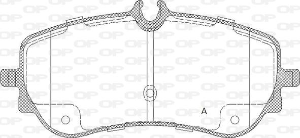 Open Parts BPA1848.00 - Bremžu uzliku kompl., Disku bremzes ps1.lv