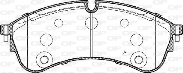 Open Parts BPA1847.00 - Bremžu uzliku kompl., Disku bremzes ps1.lv