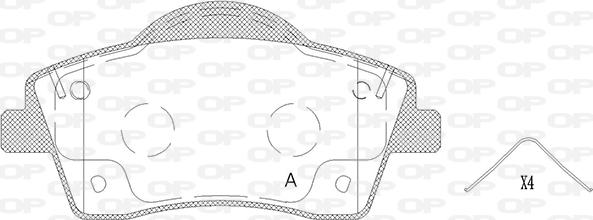 Open Parts BPA1818.00 - Bremžu uzliku kompl., Disku bremzes ps1.lv