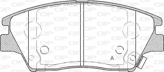 Open Parts BPA1824.02 - Bremžu uzliku kompl., Disku bremzes ps1.lv