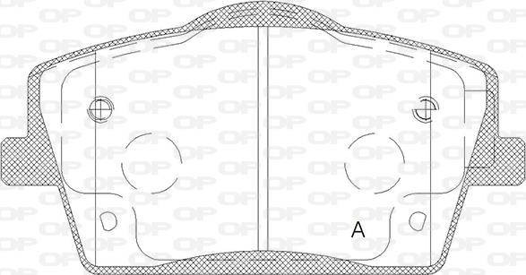 Open Parts BPA1823.00 - Bremžu uzliku kompl., Disku bremzes ps1.lv