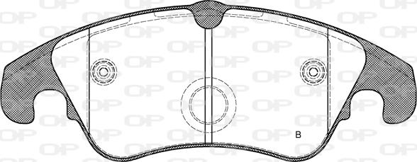 Open Parts BPA1304.31 - Bremžu uzliku kompl., Disku bremzes ps1.lv