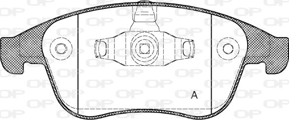 Open Parts BPA1389.00 - Bremžu uzliku kompl., Disku bremzes ps1.lv