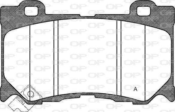 Open Parts BPA1372.01 - Bremžu uzliku kompl., Disku bremzes ps1.lv