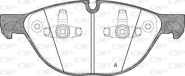 Open Parts BPA1298.00 - Bremžu uzliku kompl., Disku bremzes ps1.lv