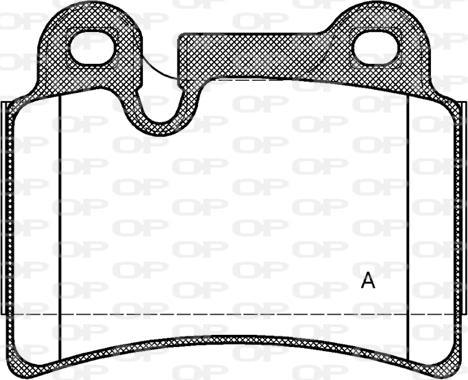 Open Parts BPA1240.00 - Bremžu uzliku kompl., Disku bremzes ps1.lv