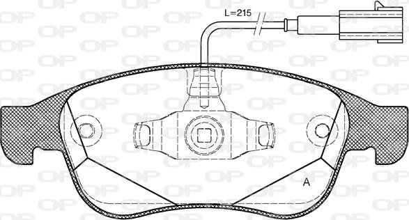 Open Parts BPA1248.02 - Bremžu uzliku kompl., Disku bremzes ps1.lv