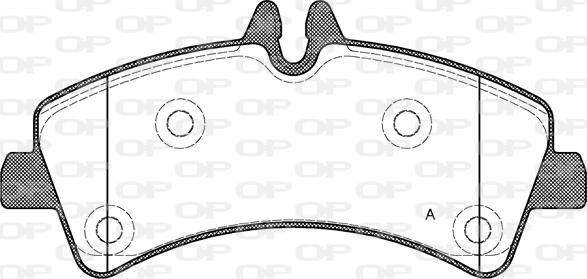 Open Parts BPA1247.00 - Bremžu uzliku kompl., Disku bremzes ps1.lv