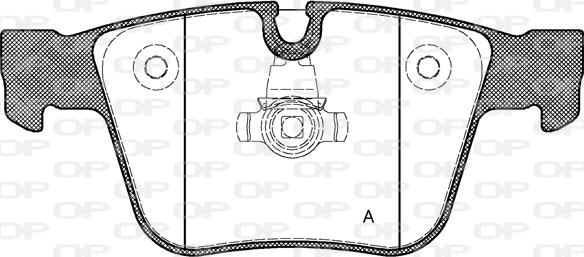 Open Parts BPA1216.00 - Bremžu uzliku kompl., Disku bremzes ps1.lv