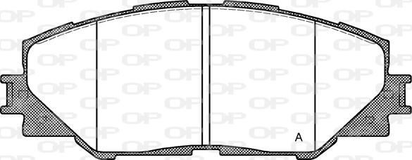 Open Parts BPA1234.00 - Bremžu uzliku kompl., Disku bremzes ps1.lv