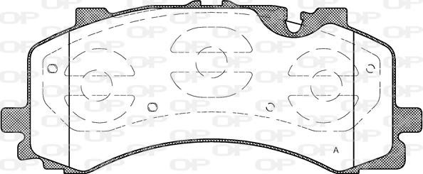 Open Parts BPA1744.00 - Bremžu uzliku kompl., Disku bremzes ps1.lv