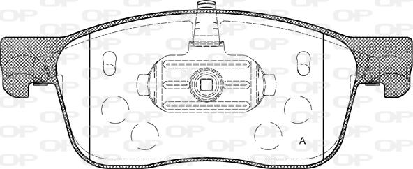 Open Parts BPA1719.00 - Bremžu uzliku kompl., Disku bremzes ps1.lv