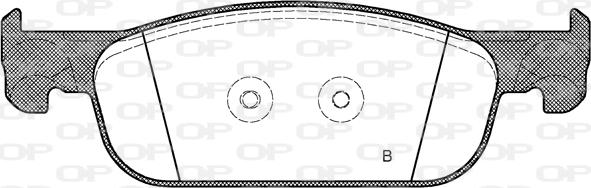 Open Parts BPA1718.00 - Bremžu uzliku kompl., Disku bremzes ps1.lv