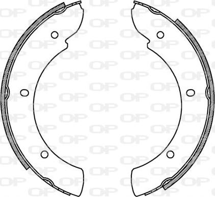 Open Parts BSA2193.00 - Bremžu loku komplekts ps1.lv