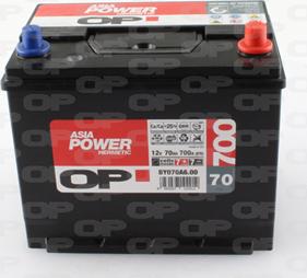 Open Parts BY070A6.00 - Startera akumulatoru baterija ps1.lv