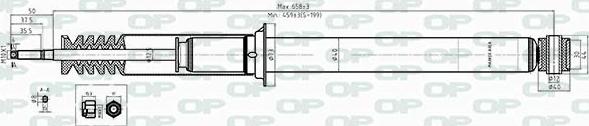 Open Parts SAB8381.32 - Amortizators ps1.lv