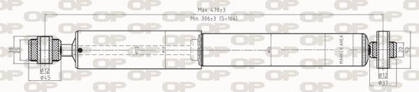 Open Parts SAB8270.32 - Amortizators ps1.lv