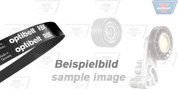 Optibelt 6 PK 975KT1 - Ķīļrievu siksnu komplekts ps1.lv