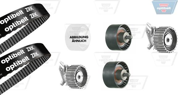 Optibelt KT 1449 - Zobsiksnas komplekts ps1.lv