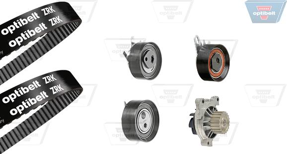 Optibelt KT 1515 W1 - Ūdenssūknis + Zobsiksnas komplekts ps1.lv