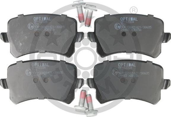 Optimal 12334 - Bremžu uzliku kompl., Disku bremzes ps1.lv