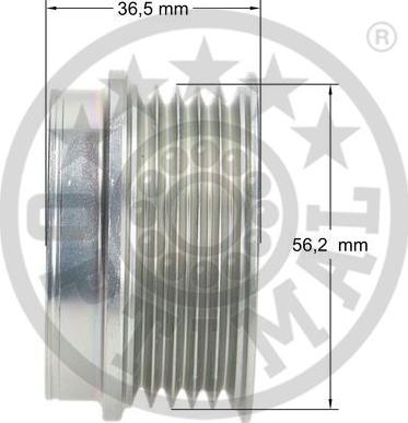 Optimal F5-1006 - Piedziņas skriemelis, Ģenerators ps1.lv