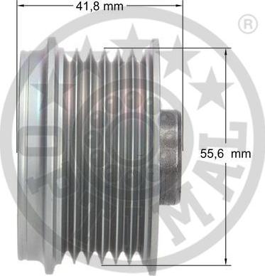 Optimal F5-1014 - Piedziņas skriemelis, Ģenerators ps1.lv