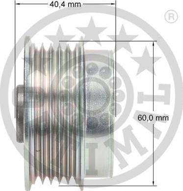 Optimal F5-1133 - Piedziņas skriemelis, Ģenerators ps1.lv