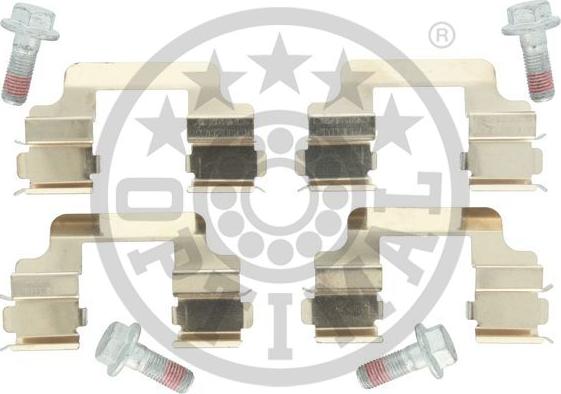 Optimal ZUB12241 - Piederumu komplekts, Disku bremžu uzlikas ps1.lv