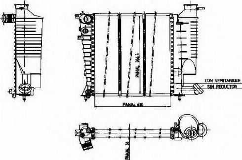 Ordonez 1020039809 - Radiators, Motora dzesēšanas sistēma ps1.lv