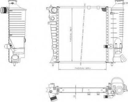 Ordonez 1020853809 - Radiators, Motora dzesēšanas sistēma ps1.lv