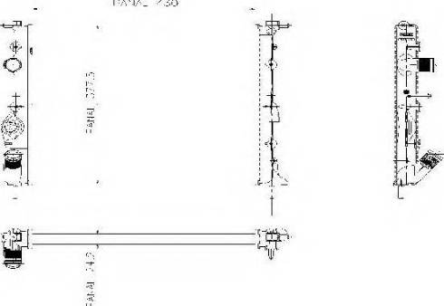 Ordonez 1020826815 - Radiators, Motora dzesēšanas sistēma ps1.lv