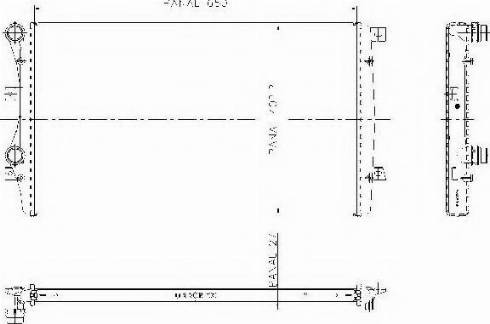 Ordonez 1020789809 - Radiators, Motora dzesēšanas sistēma ps1.lv