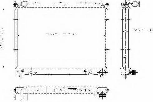 Ordonez 1020778803 - Radiators, Motora dzesēšanas sistēma ps1.lv