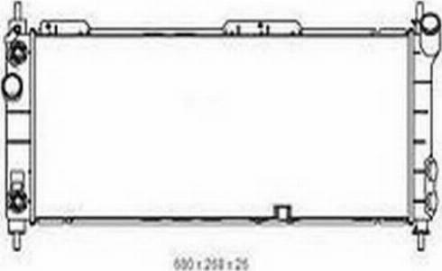 Ordonez 2065085 - Radiators, Motora dzesēšanas sistēma ps1.lv