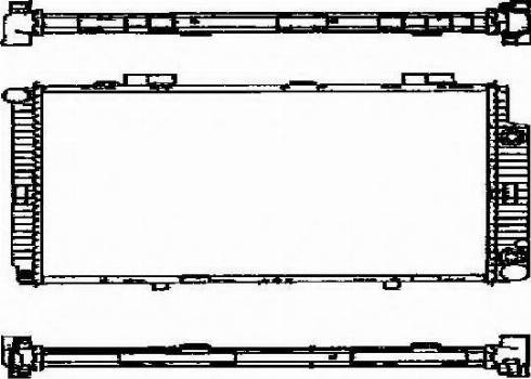 Ordonez 2060149 - Radiators, Motora dzesēšanas sistēma ps1.lv