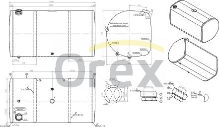 Orex 347005 - Degvielas tvertne ps1.lv