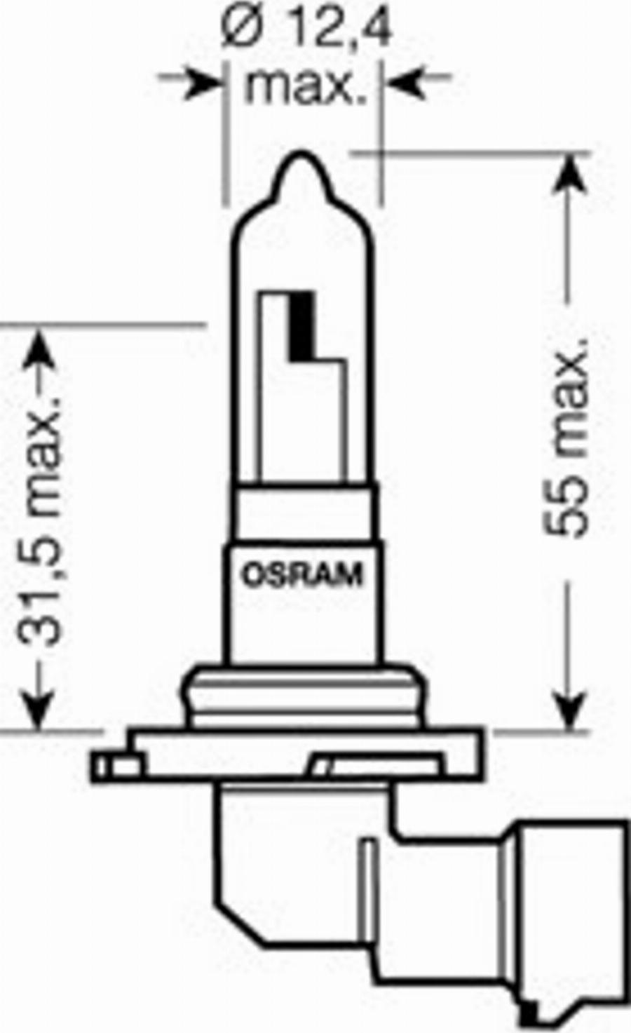 Osram 9005CBI - Kvēlspuldze, Miglas lukturis ps1.lv