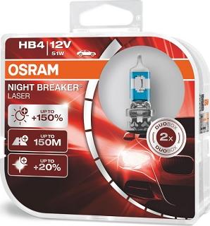 Osram 9006NL-HCB - Kvēlspuldze, Tālās gaismas lukturis ps1.lv