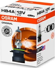 Osram 9006XS - Kvēlspuldze, Tālās gaismas lukturis ps1.lv