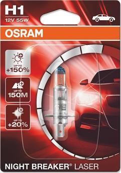 Osram 64150NL-01B - Kvēlspuldze, Tālās gaismas lukturis ps1.lv